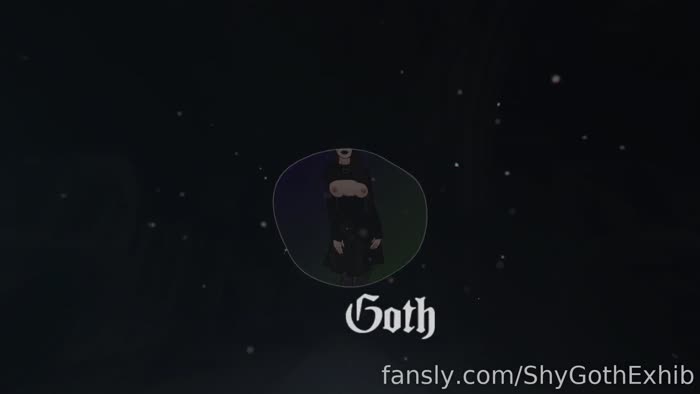 Shygothexhib Nude Goth Girl - Shygothsecrets Patreon Exclusive Videos